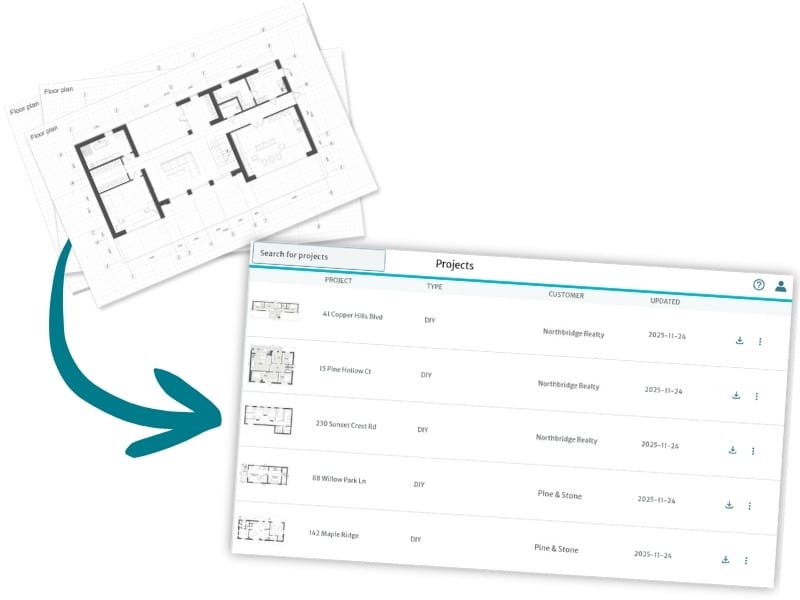 RoomSketcher digital floor plan archive.