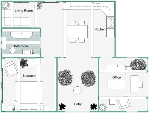 Luxury Retirement Floor Plan