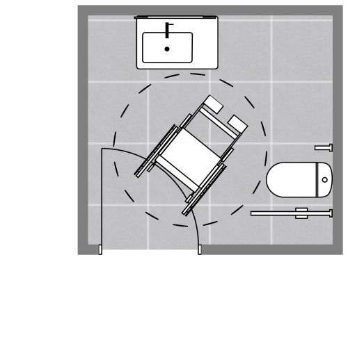 Small ADA Bathroom