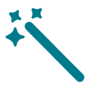 AI floor plan convert icon.