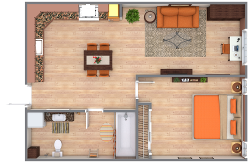 Condo Floor Plan